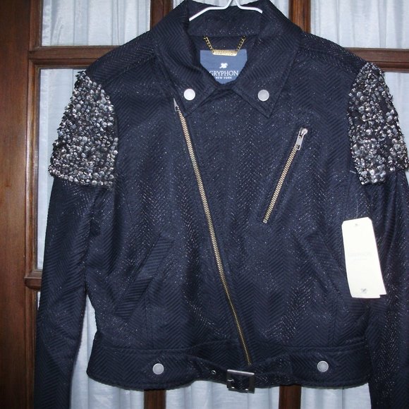 Gryphon New York Biker Jacket, size M